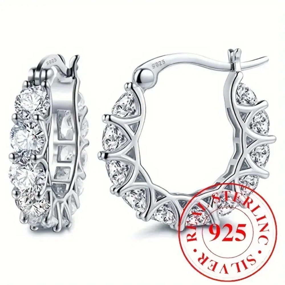 925 Silver Plated Earrings